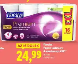 Lidl Florays Papier toaletowy 4-warstwowy, XXL oferta