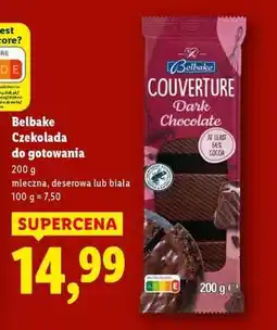 Lidl BELBAKE Czekolada do gotowania oferta