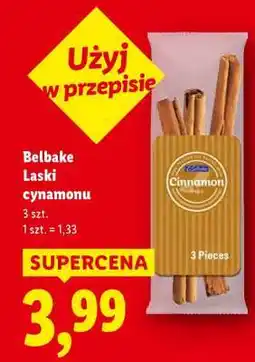 Lidl BELBAKE Laski cynamonu oferta