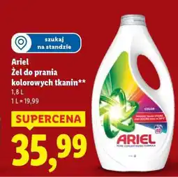 Lidl Ariel Żel do prania kolorowych tkanin oferta