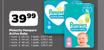 Netto Pieluchy Pampers oferta