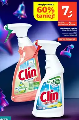 Dealz Płyn do mycia szyb Clin oferta