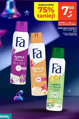 Dealz Antyperspirant Fa oferta
