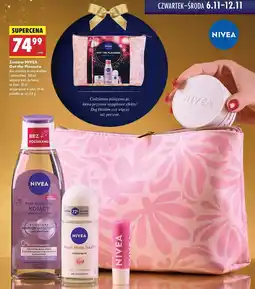 Biedronka Zestaw kosmetyków w kosmetyczce got the pleasure Nivea oferta