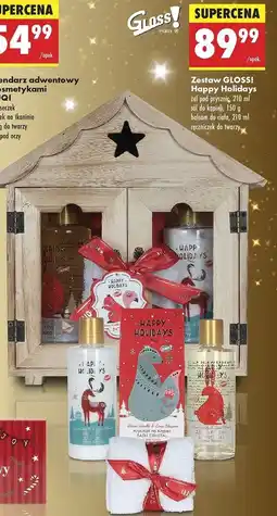 Biedronka Zestaw happy holidays Gloss! oferta