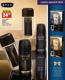 Biedronka Zestaw w pudełku ahead: dezodorant 150 ml + atomizer 85 Str8 oferta