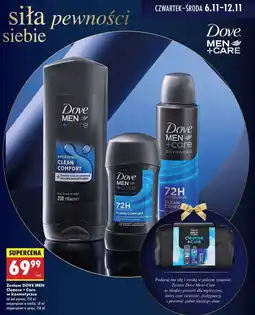 Biedronka Zestaw w kosmetyczce cleanse + care: żel pod prysznic 250 ml dezodorant 150 sztyft 50 Dove oferta