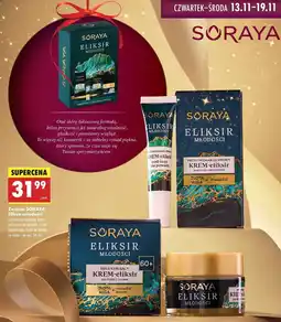 Biedronka Zestaw w pudełku: krem na dzień/noc 50 ml + pod oczy 15 Soraya Eliksir Młodości oferta