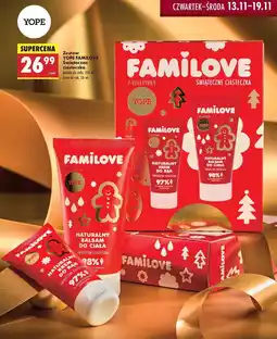 Biedronka Zestaw w pudełku: balsam do ciała 150 ml + krem rąk Yope Familove oferta
