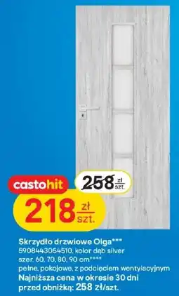 Castorama Skrzydło drzwiowe Silver oferta