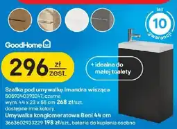 Castorama Szafka pod umywalkę GoodHome oferta