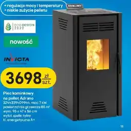 Castorama Piec kominkowy Invicta oferta