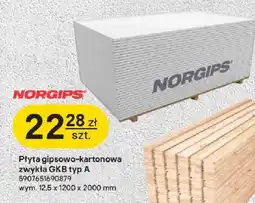 Castorama Płyta gipsowo-kartonowa Norgips oferta