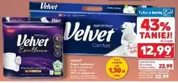 Kaufland Papier toaletowy Velvet oferta