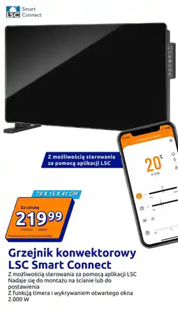 Action Grzejnik konwektorowy LSC Smart Connect oferta