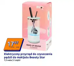 Action Elektryczny przyrząd do czyszczenia pędzli do makijażu Beauty Star oferta