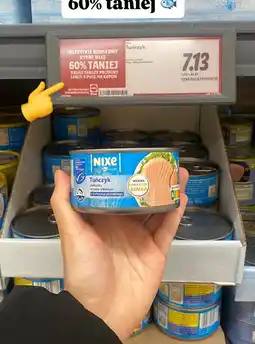 Lidl Tuńczyk w sosie własnym Nixe oferta