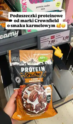 Lidl Poduszeczki proteinowe o smaku karmelowym Crownfield oferta