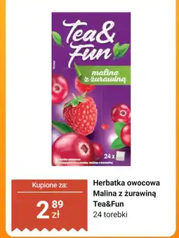 Dino Herbata owocowa Malina z żurawiną Tea&Fun oferta