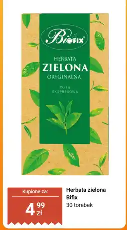 Dino Herbata zielona Bifix 30 torebek oferta