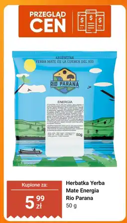 Dino Herbatka Yerba Mate Energia Rio Parana 50 g oferta