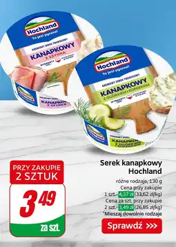 Dino Serek kanapkowy, różne rodzaje Hochland oferta