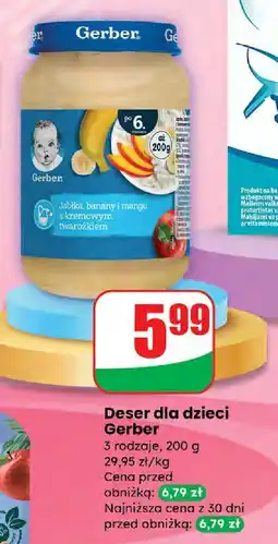 Dino Deser dla dzieci Gerber 200 g oferta