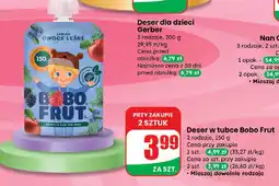 Dino Deser w tubce Bobo Frut 150 g oferta
