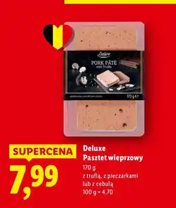 Lidl Pasztet wieprzowy z truflą Deluxe oferta