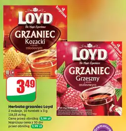Dino Herbata grzaniec Loyd Kozacki o smaku miodowym oferta