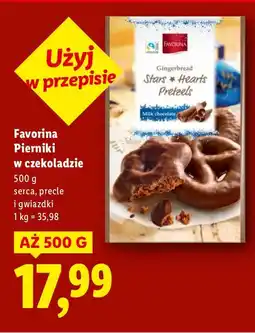 Lidl Pierniki w czekoladzie 500 g Favorina oferta