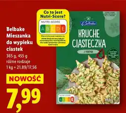 Lidl Mieszanka do wypieku ciastek, różne rodzaje Belbake oferta