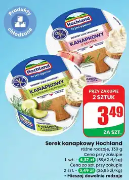 Dino Serek kanapkowy różne rodzaje Hochland oferta