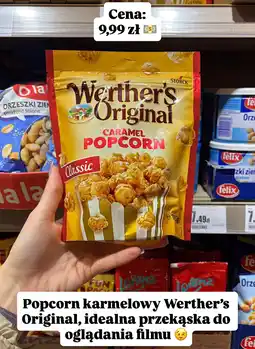 Intermarche Popcorn karmelowy Werther's Original oferta