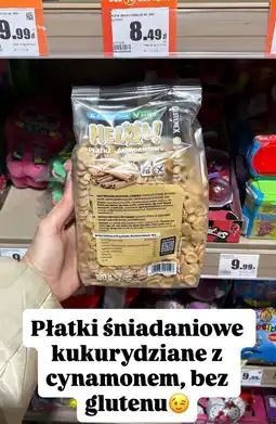 Intermarche Płatki śniadaniowe kukurydziane z cynamonem bez glutenu Hello! oferta
