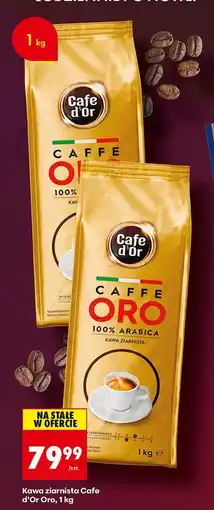 Biedronka Kawa ziarnista Oro, 1 kg Cafe d'Or oferta