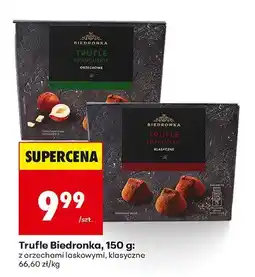 Biedronka Trufle 150 g: z orzechami laskowymi Biedronka oferta