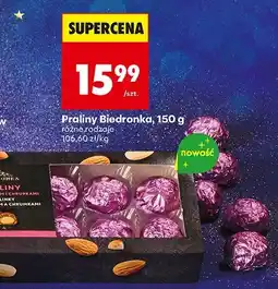Biedronka Praliny różne rodzaje Biedronka oferta