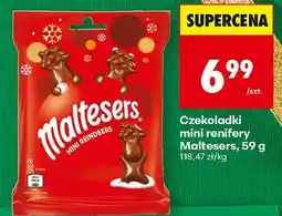 Biedronka Czekoladki mini renifery Maltesers oferta