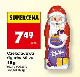 Biedronka Czekoladowa figurka Mikołaj Milka oferta