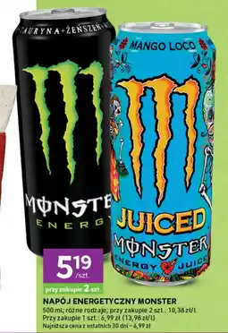 Stokrotka Express Napój energetyczny Monster oferta