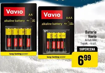 Baterie Vavio AA lub AAA 4 szt