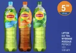 Rabat Lipton Ice Tea Green Zero 1.5L oferta