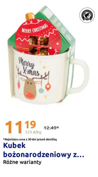 Action Kubek bożonarodzeniowy z oferta