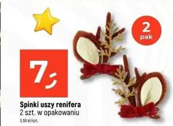 Dealz Spinki uszy renifera oferta