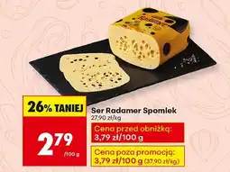 Biedronka Ser Radamer Spomlek oferta