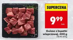 Biedronka Gulasz z łopatki wieprzowej, 400 g Biedronka oferta