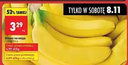 Biedronka Banan na wagę Biedronka oferta