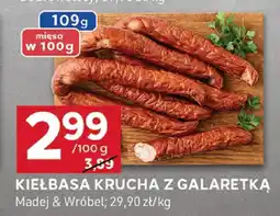 Stokrotka Kiełbasa krucha z galaretką Madej & Wróbel oferta