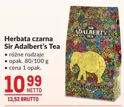 Makro Herbata czarna Sir Adalbert's Tea oferta